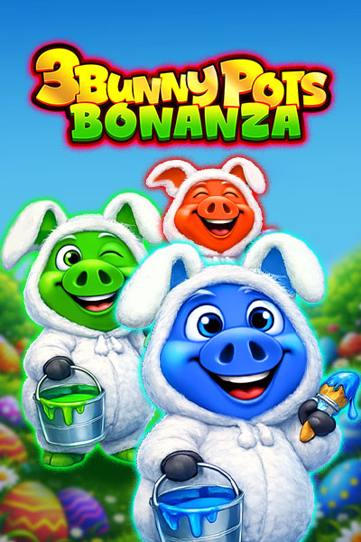3 Bunny Pots Bonanza